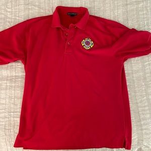 IAFF Red Polo Shirt